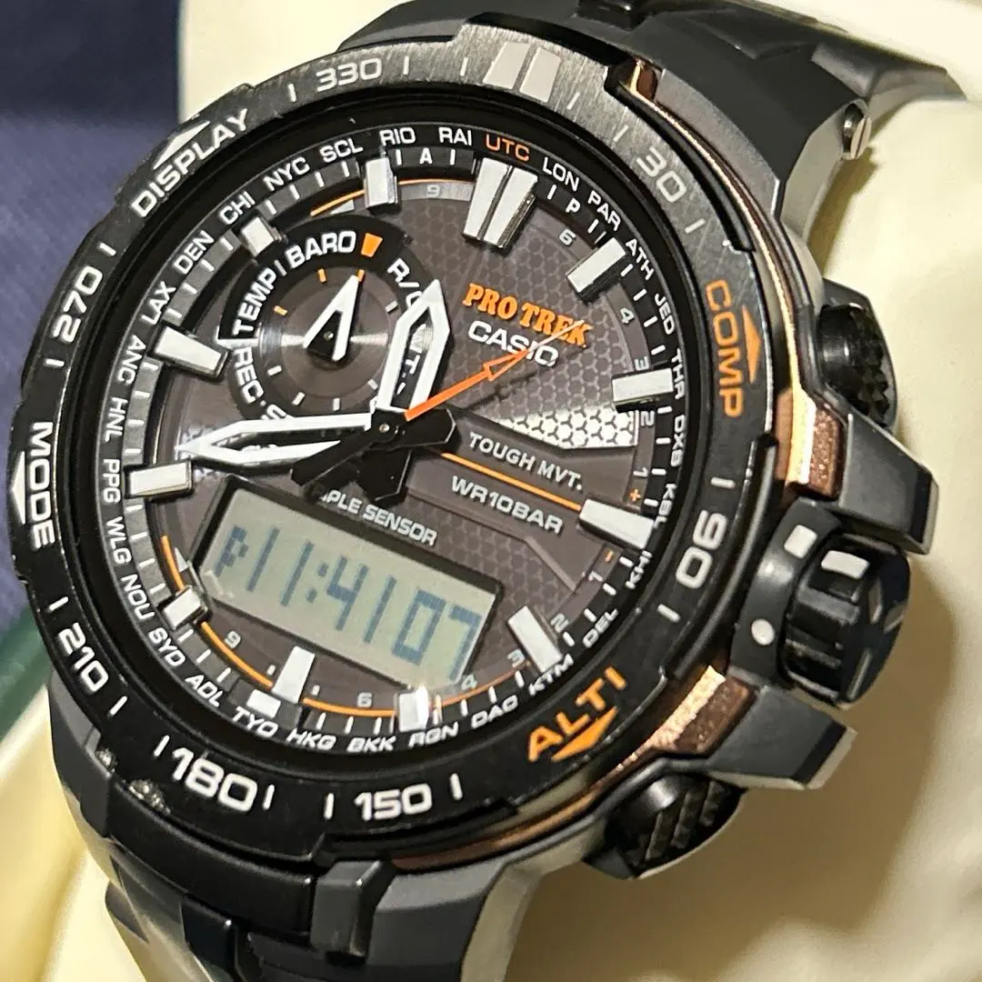 2026年最新】 CASIO 腕時計 プロトレック 電波ソーラー PRW-7000-3JF