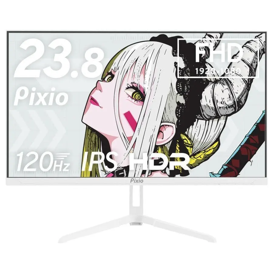 2026年最新】Pixio PX248 Wave White ゲーミングモニター 白 ホワイト