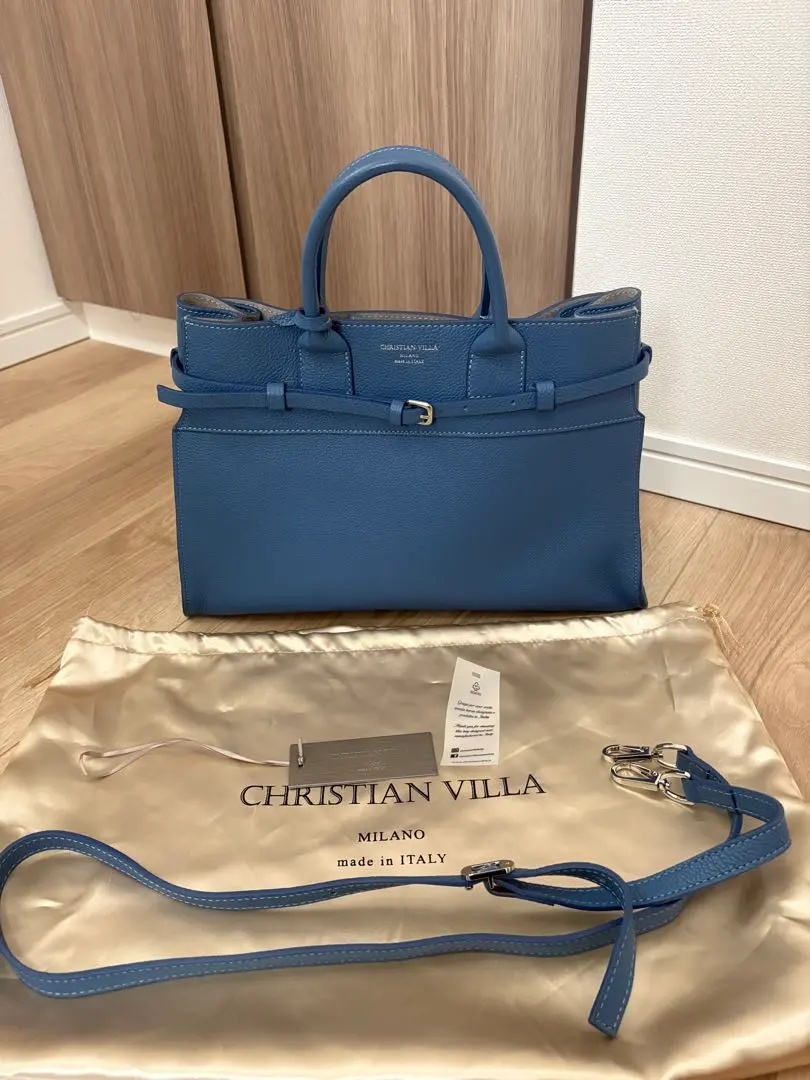2026年最新】CHRISTIAN VILLA カラー：ブルー系 ハンドバッグの人気