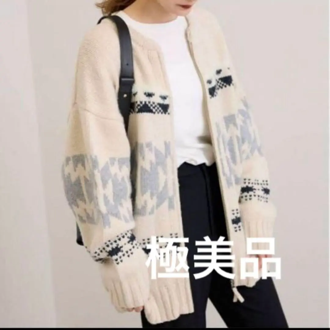 2026年最新】framework フレームワーク ジャガードzipカーディガンの