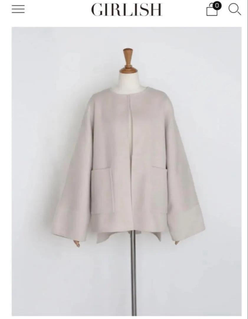 2026年最新】リバーウールコート girlishの人気アイテム - メルカリ