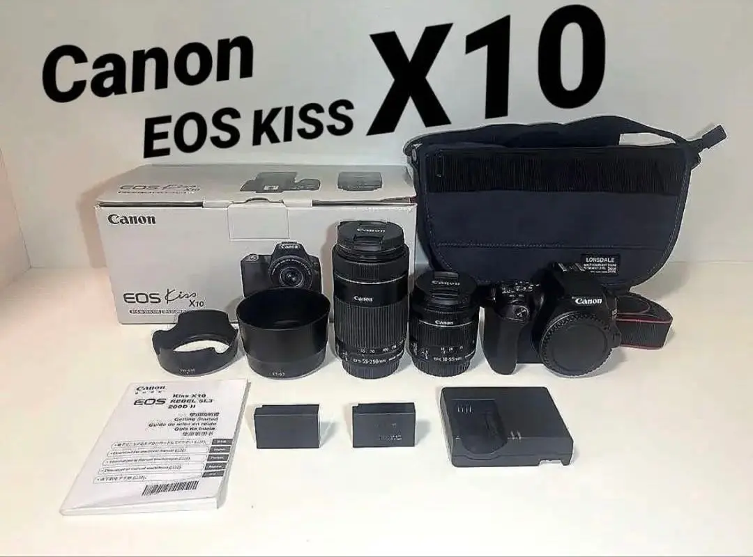 2026年最新】canon eos kiss x10iダブルズームキットの人気アイテム