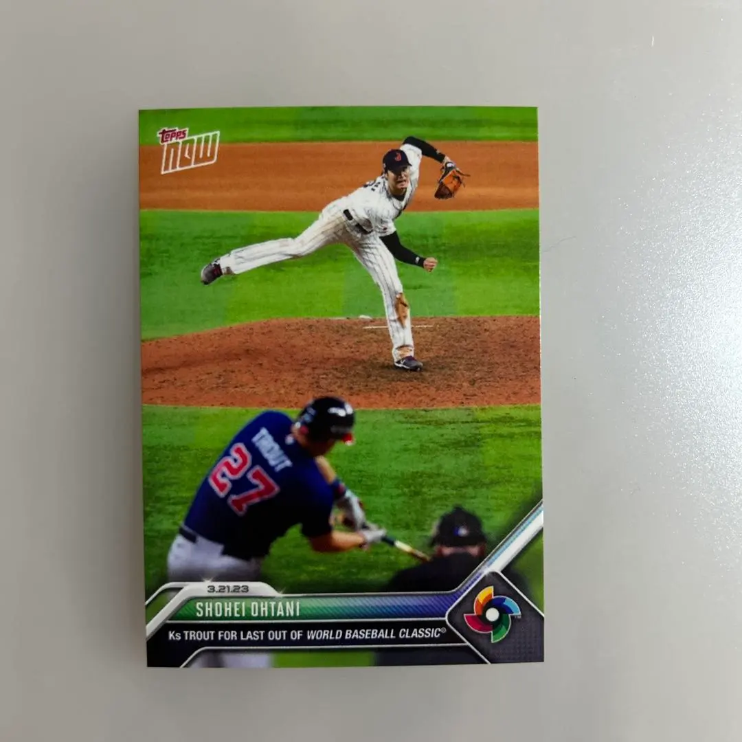 2026年最新】大谷 トラウト カード wbcの人気アイテム - メルカリ