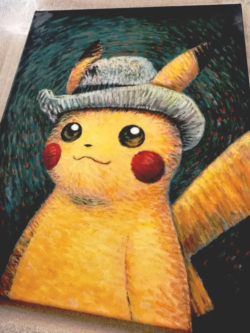 2026年最新】ゴッホピカチュウ キャンバスアートの人気アイテム - メルカリ