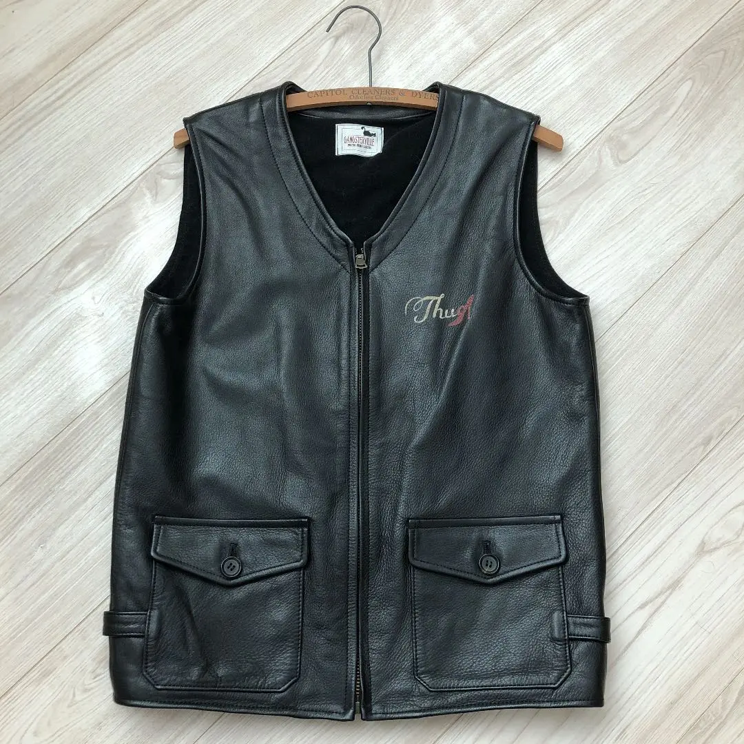 2026年最新】GANGSTERVILLE ギャングスタービル レザーベストの人気