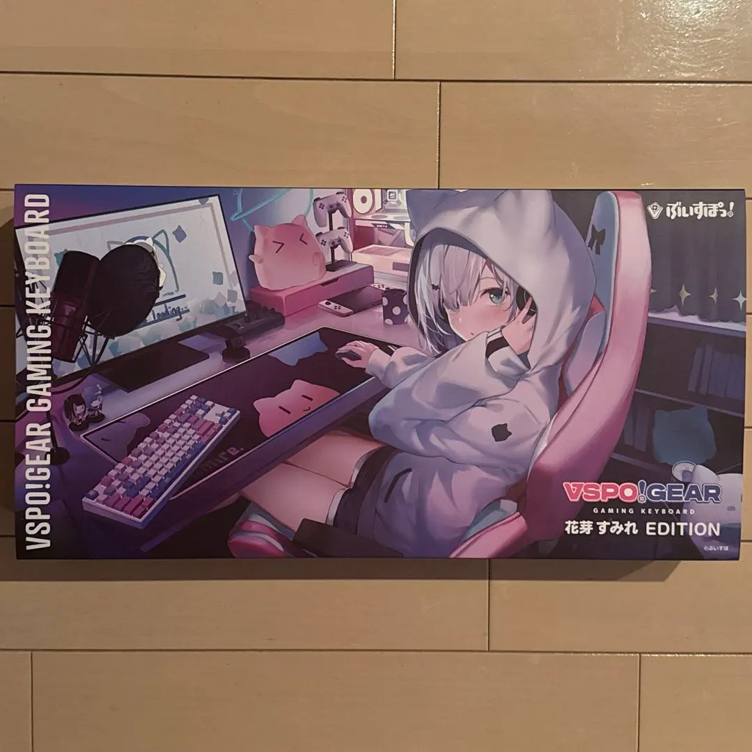 2026年最新】ぶい すぽっ VSPO ゲーミングキーボード 花芽すみれ