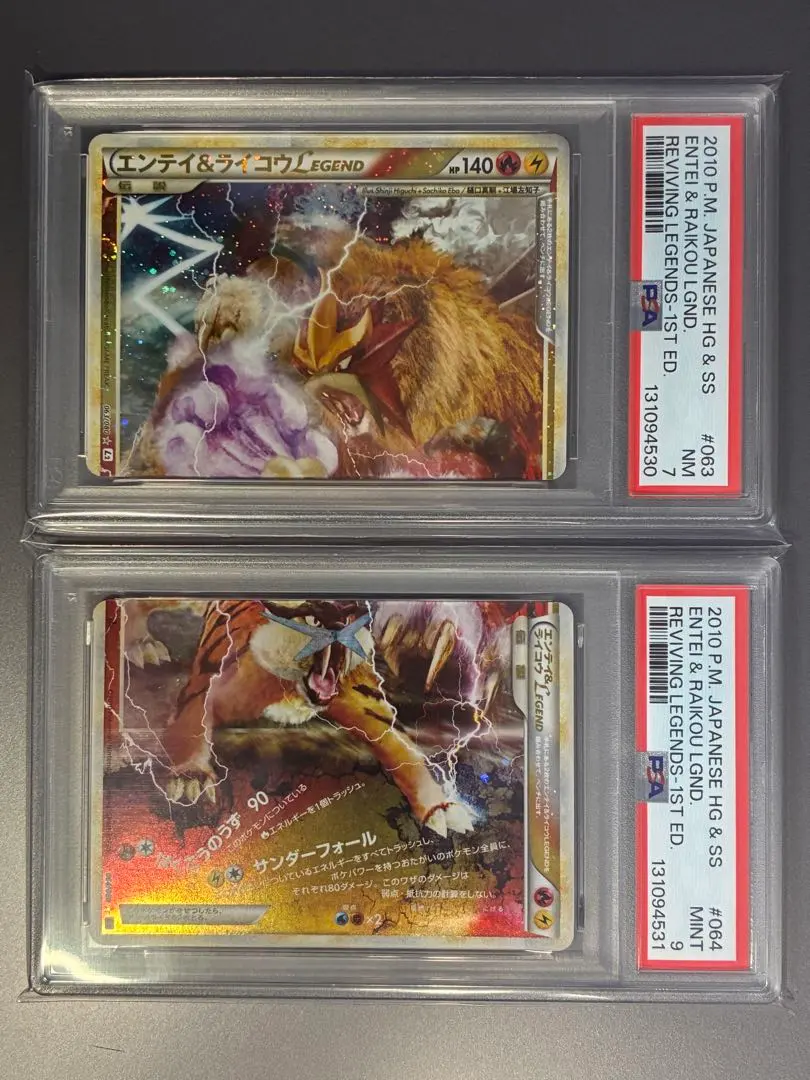 2026年最新】エンテイ&ライコウ legend psa10の人気アイテム - メルカリ