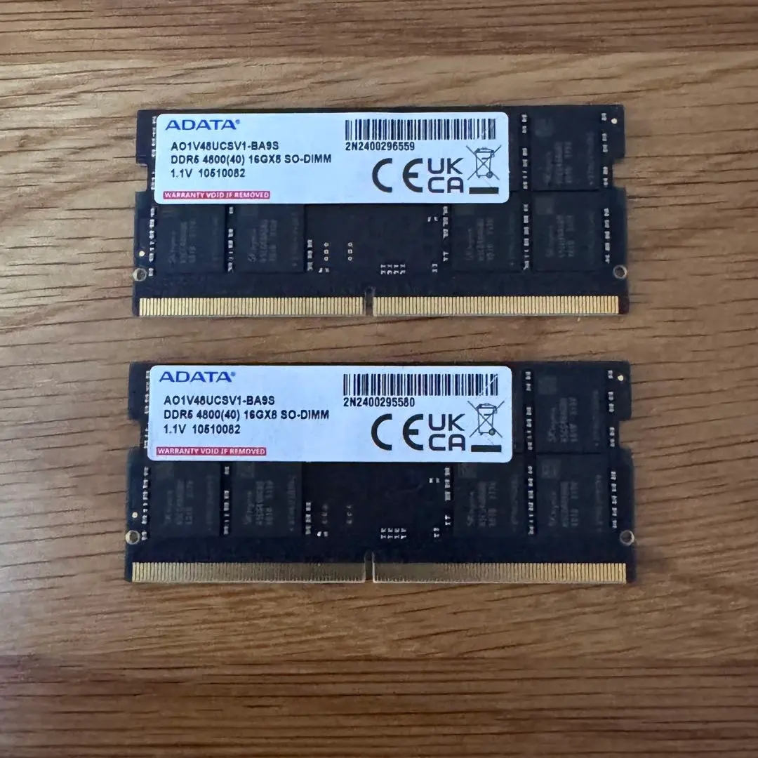 2026年最新】ADATA デスクトップPC用メモリ PC5-38400 (DDR5-4800)対応