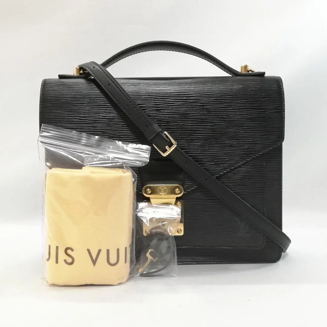 2026年最新】LOUIS VUITTON ルイ ヴィトン モンソー エピ ハンドバッグ