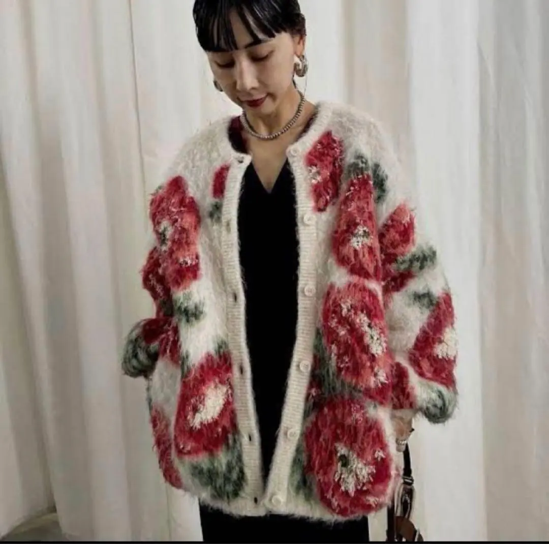 2026年最新】veronica jacquard knit cardiganの人気アイテム - メルカリ