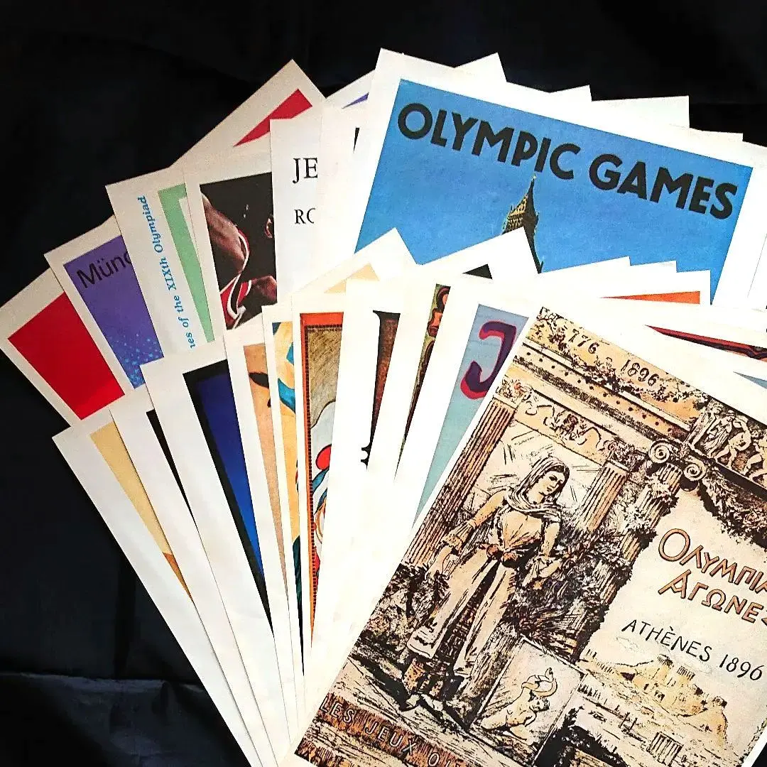 2026年最新】アテネからモントリオールまでオリンピックポスターセット