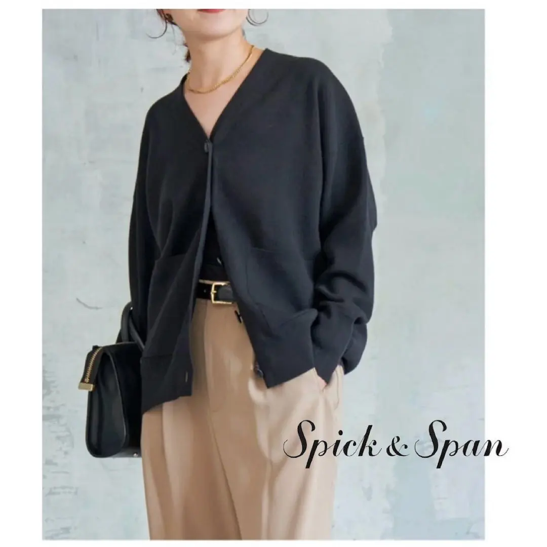 2026年最新】ダブルジャガードビッグカーディガン スピックアンド