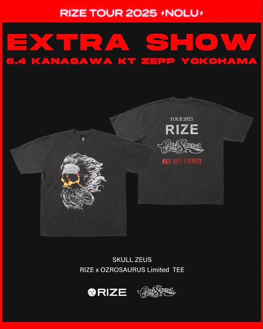 2026年最新】RIZE tシャツ zeusの人気アイテム - メルカリ
