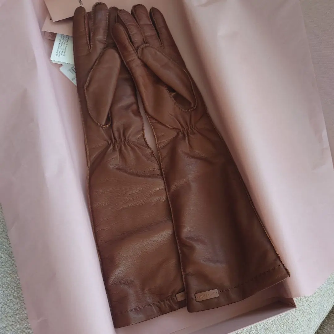 2026年最新】ミュウミュウレザー手袋の人気アイテム - メルカリ