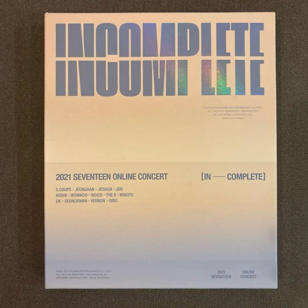 2026年最新】incomplete seventeen 日本語字幕の人気アイテム - メルカリ