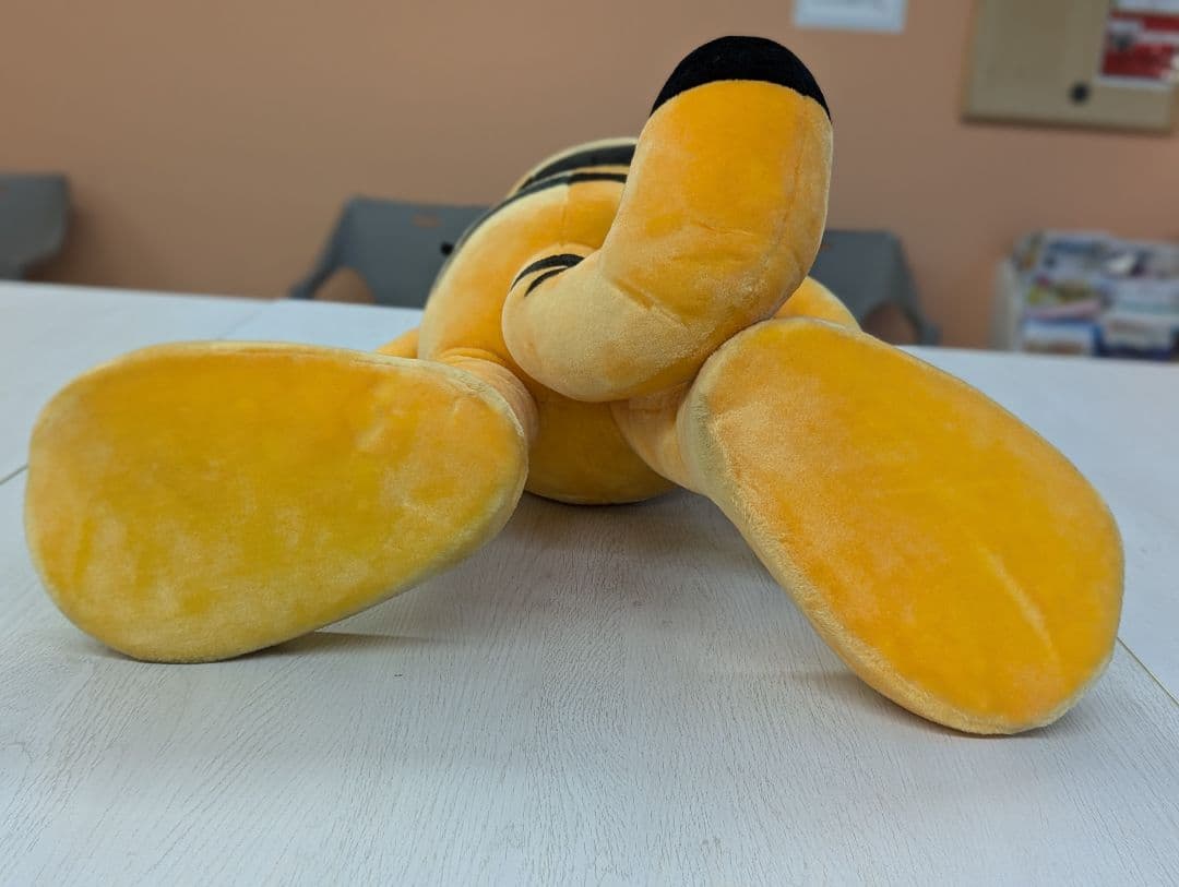 【ガーフィールド】特大特注 ぬいぐるみ(非売品) 約(高95 & 3.5kg)