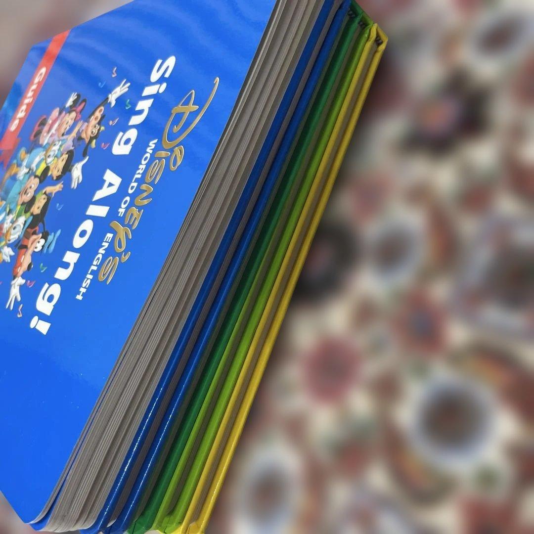 シングアロング 絵本 ガイドブック ディズニー英語システム DWE - メルカリ