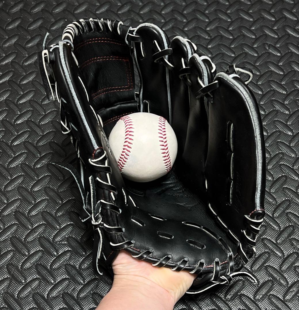 日本製 ミズノプロ 硬式 投手用 グローブ スピードレボ HAGA JAPAN