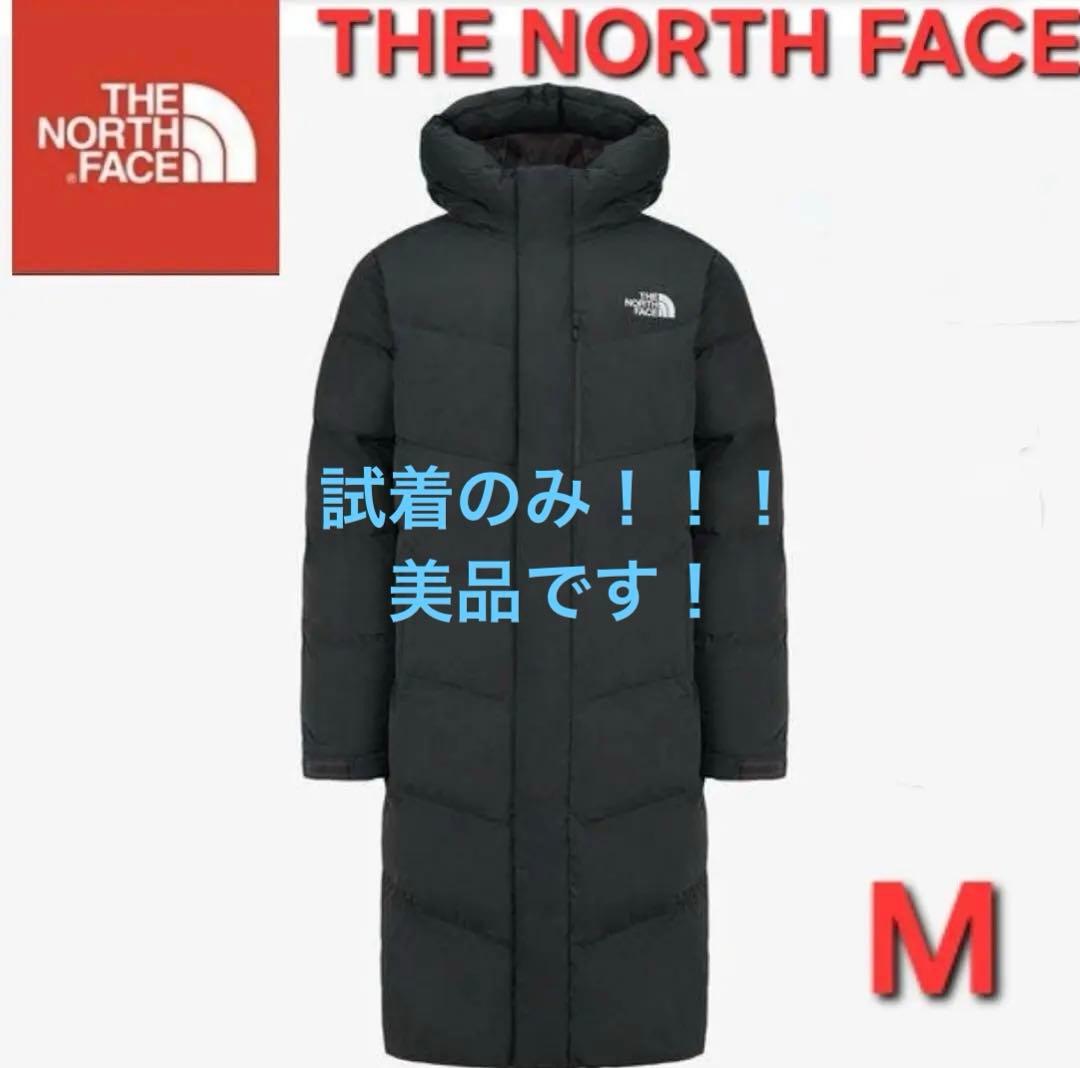 美品THE NORTH FACE　ノースフェイス　ベンチコートダウンジャケットМ THE NORTH FACE ロングダウンコート M ブラック ノースフェイス 黒