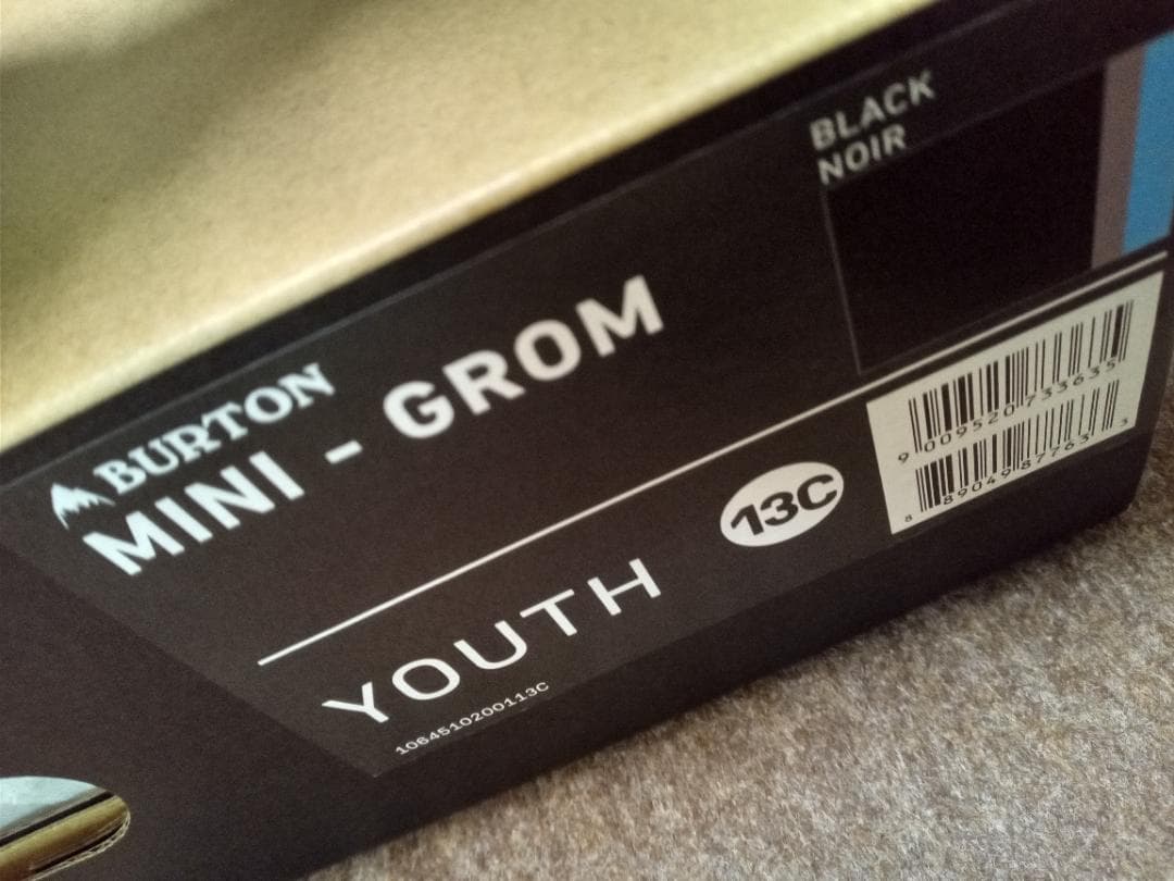 新品未使用　バートン　minigrom　ユース　19.5cm