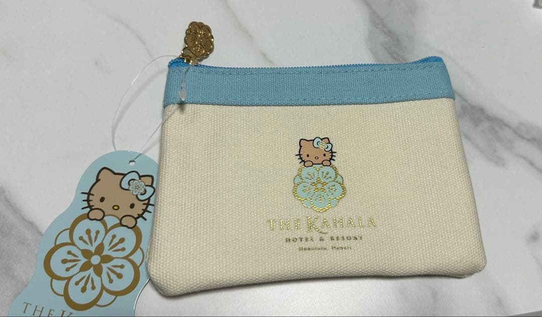 新品 カハラホテル キティ ハワイ限定 ポーチ リゾート 日焼け - メルカリ