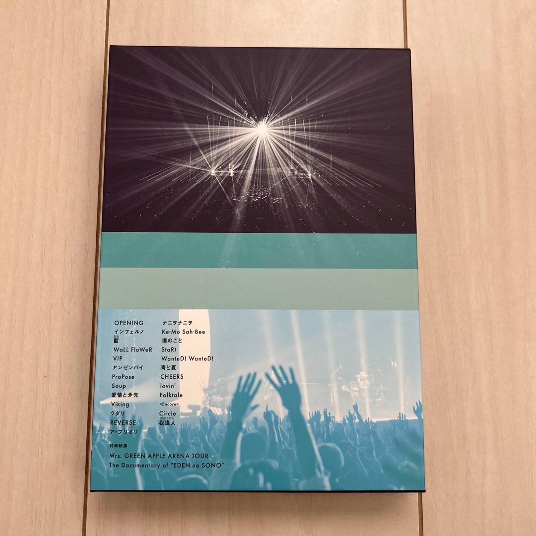 Mrs.GREEN APPLE エデンの園 初回限定版 Blu-ray - メルカリ