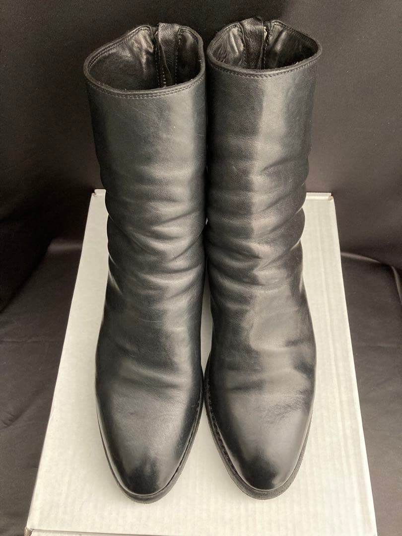 試着のみ 希少 GUIDI VG05 ホースフルグレイン ポインテットトゥブーツ