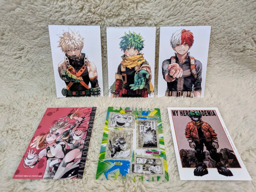 僕のヒーローアカデミア ポストカード まとめ売り 単行本 特典 - メルカリ