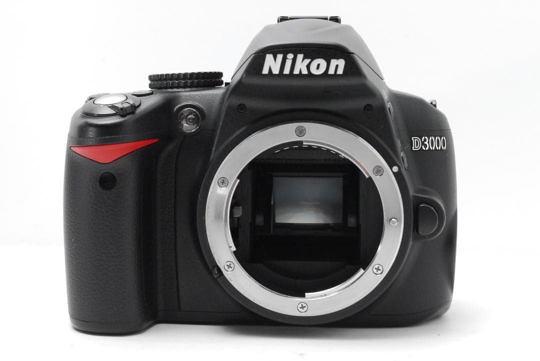 美品】Nikon D3000 スマホ転送 手振れ補正 安心のレンズフード付