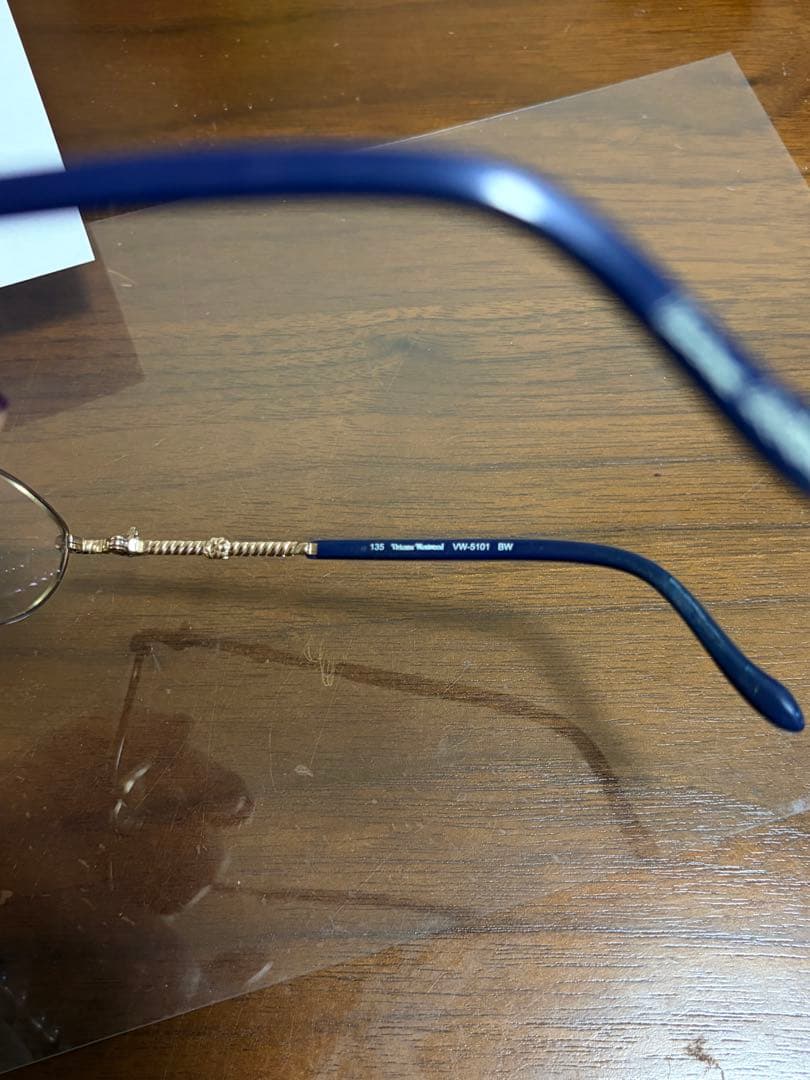 閉鎖最低価格【度入り廃盤ヴィヴィアンメガネ】V96-0109 - メルカリ