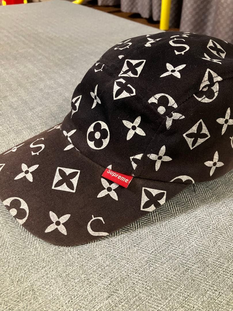 supreme シュプリーム キャップ ルイヴィトン モノグラム - メルカリ