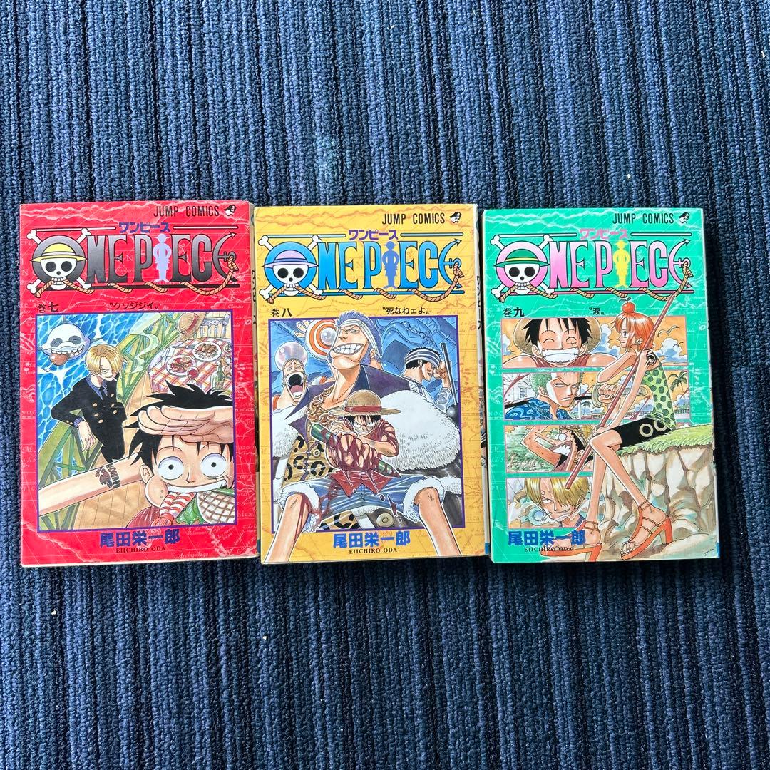 ONE PIECE 7巻 8巻 9巻 セット - メルカリ