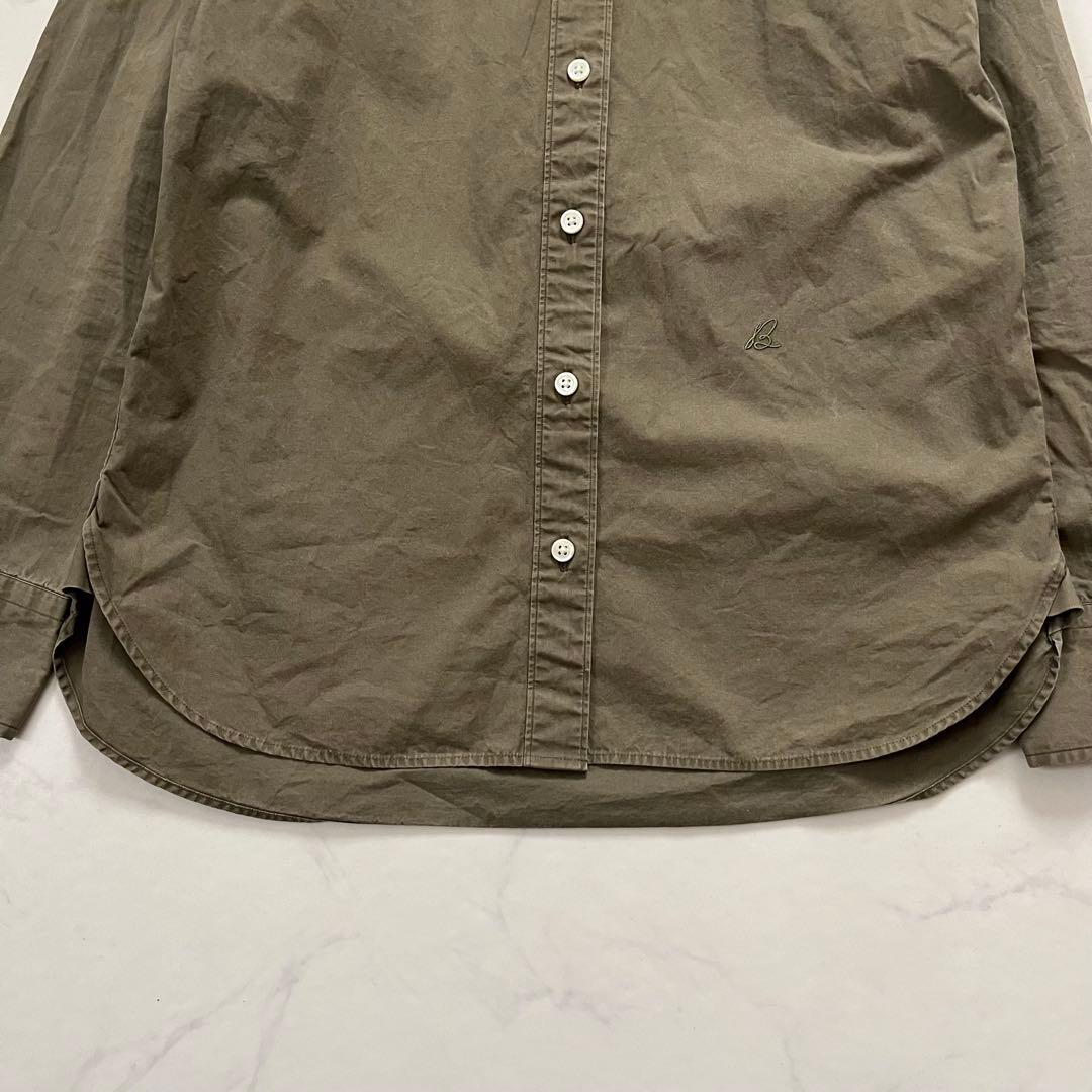 希少 02サイズ マディソンブルー マダムシャツウォッシュアウト カーキ