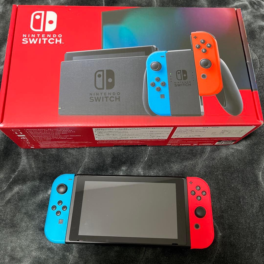 Nintendo Switch ネオンブルー/レッド 本体【おまけ付】 Nintendo Switch 本体 ネオンブルー・ネオンレッド