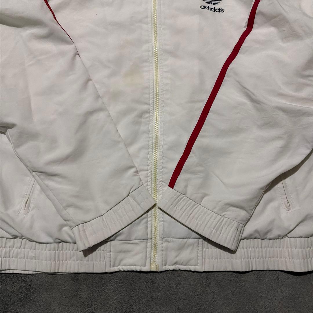 90s 万国旗タグ アディダス ナイロンジャケット トラックジャケット
