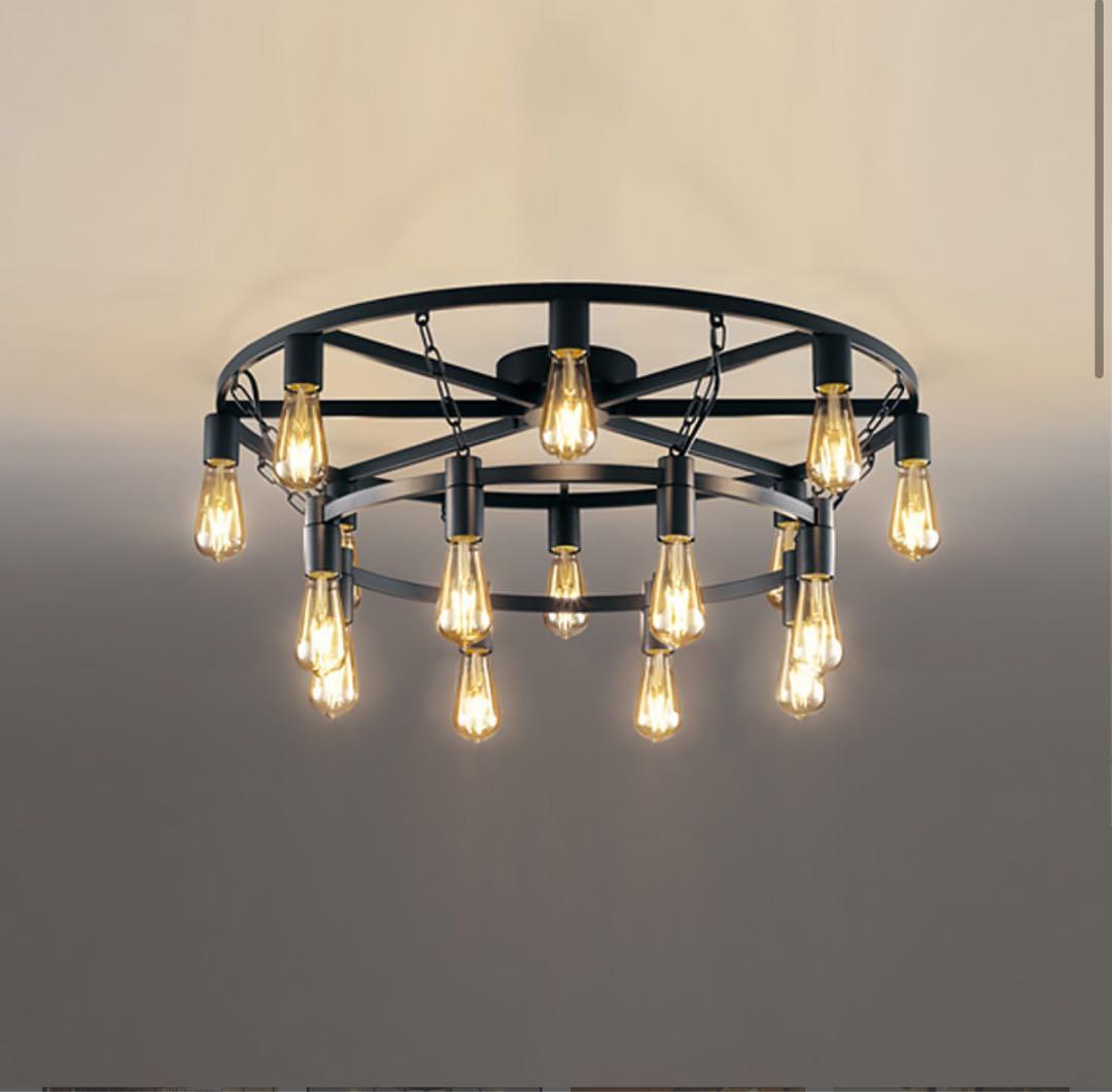 ②オーデリック（ODELIC） OC257119LC シャンデリア　14畳 ODELIC（オーデリック） OC257119LC LEDシャンデリア 16灯 14畳用 連続