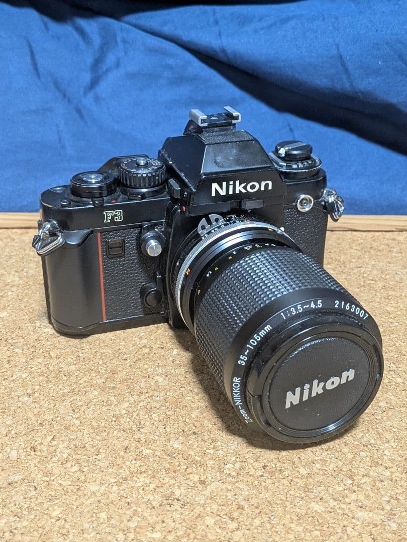【ジャンク】ニコン　Nikon F3 フィルムカメラ＆モータードライブMD-4 ニコン（Nikon） 【中古】Nikon F3 アイレベル + MD-4 モーター