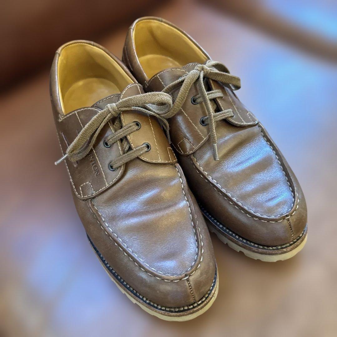 ジェイエムウェストン 690 ヨット 希少廃盤ロシアンカーフ仕様タン