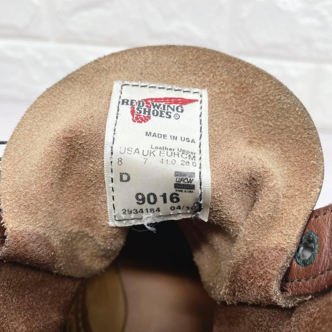 RED WING ベックマン 9016 レザー ワークブーツ 26.0cm