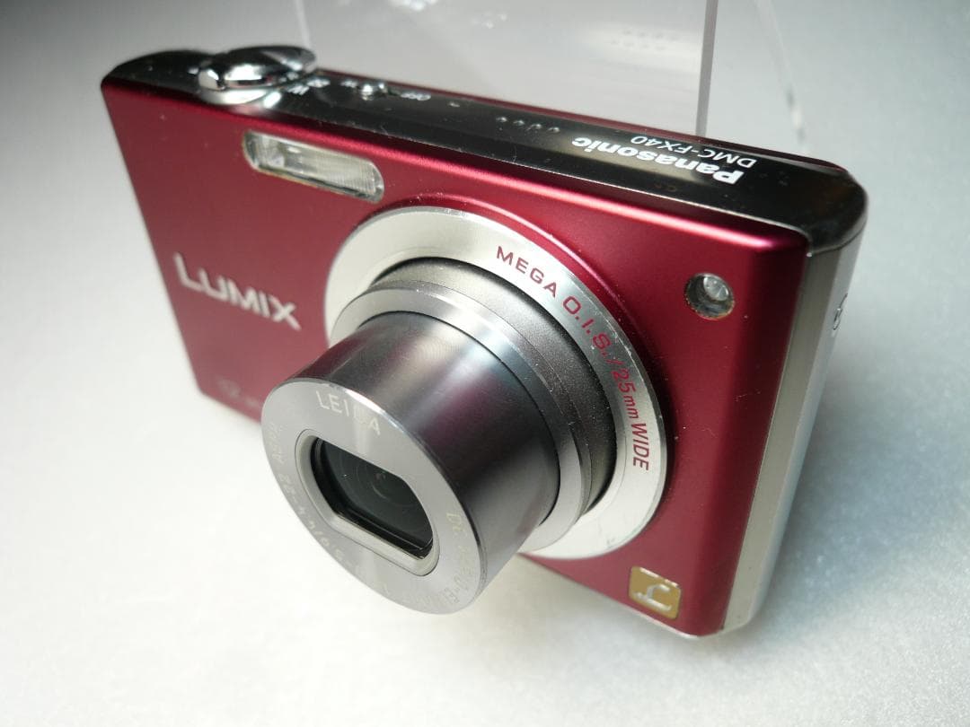 LUMIX☆DMC-FX40⚠️必読有⭕️安心実働品☆5倍ズーム☆
