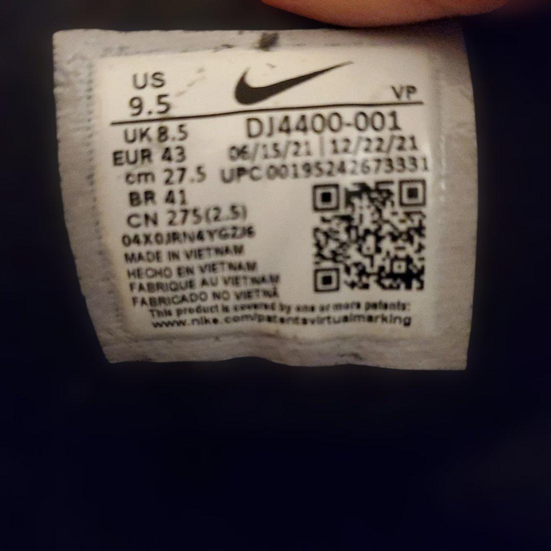 ナイキ エアモア アップテンポ '96 黒＆赤&ネイビー 27.5cm 美品