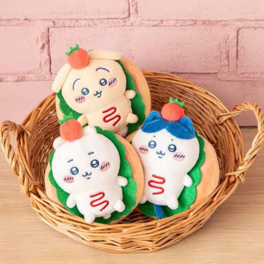 新品ちいかわベーカリー サンドなマスコットうさぎタグ付き【期間限定