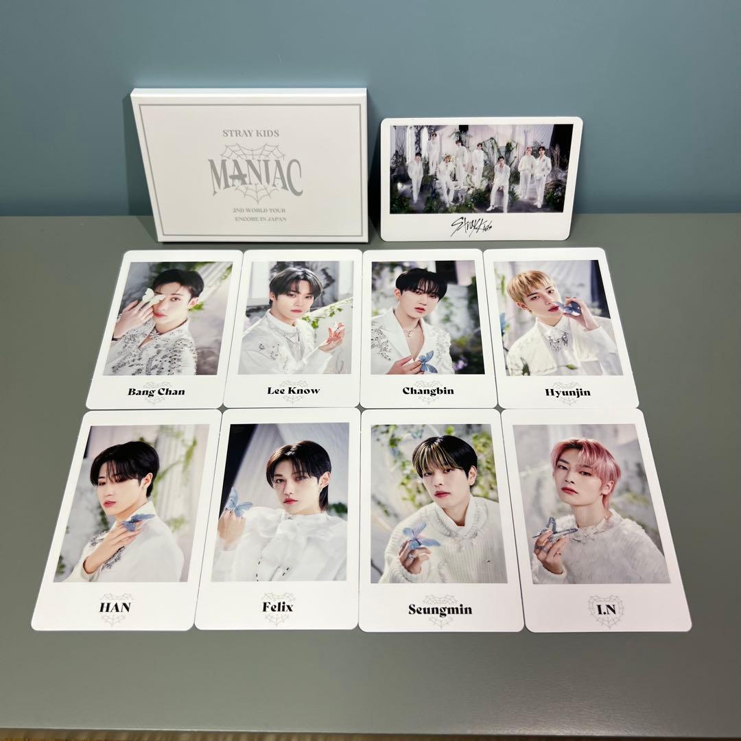 StrayKids MANIAC フォトカードセット9枚入り カード フォト - メルカリ