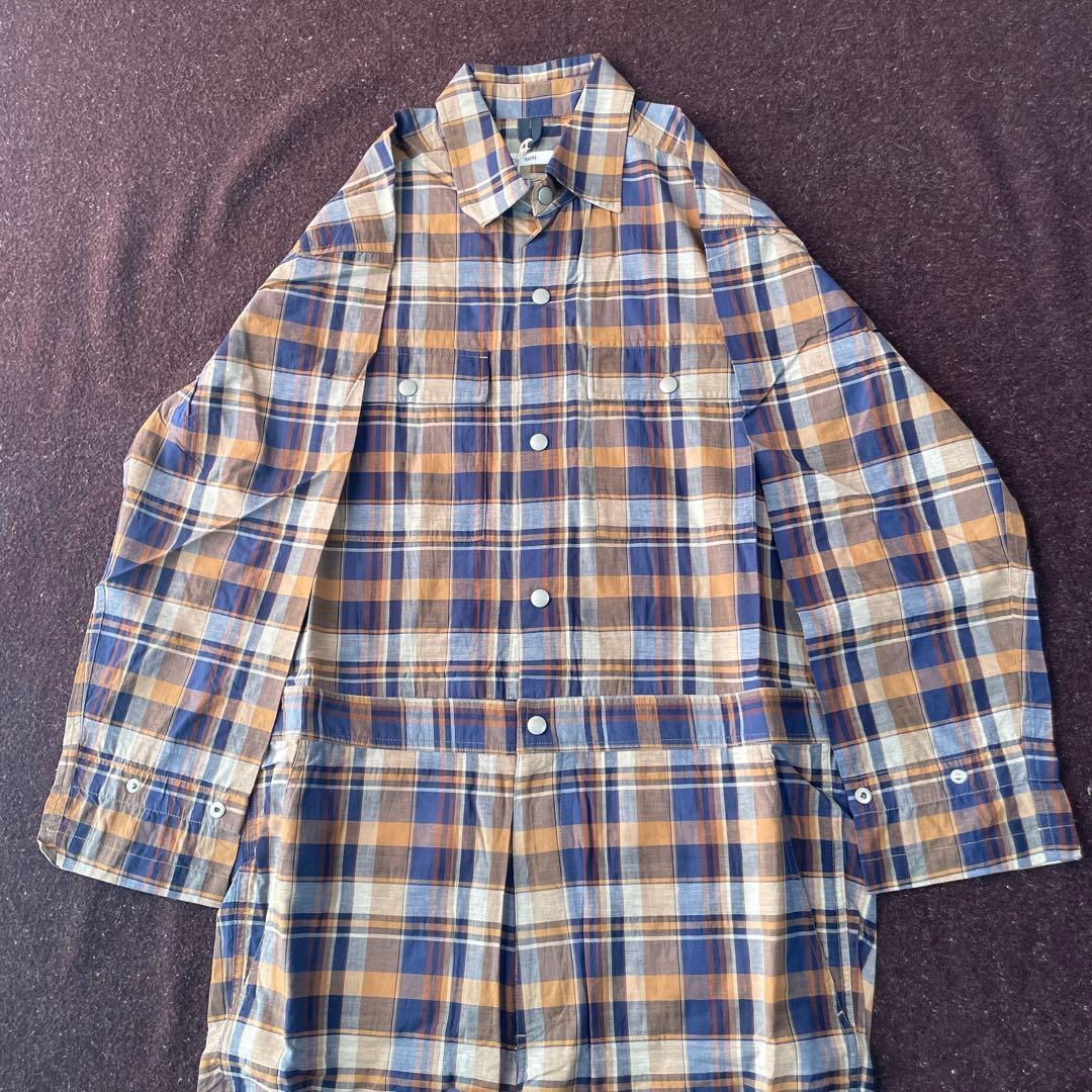 新品 ts(s)×Suicoke オールインワン L つなぎ マドラスチェック