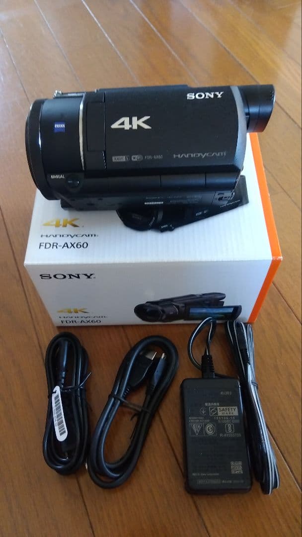 N■お買い得セット■SONY FDR-AX60 4K SONY（ソニー）FDR-AX60 4K対応ビデオカメラ＋三脚セット | カメラ