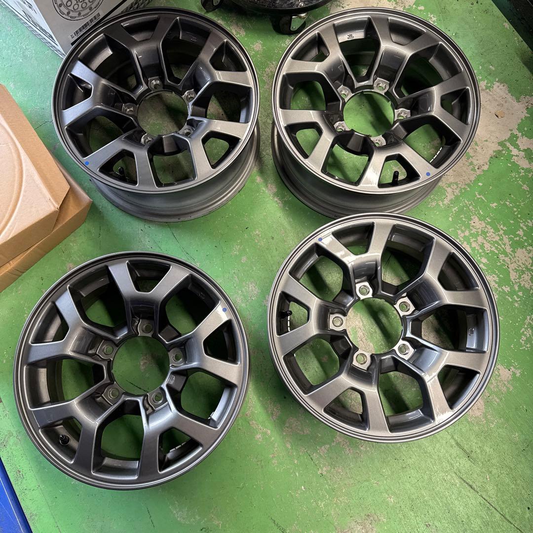 新車外し　ジムニーノマド　純正ホイール 中古純正ホイールのみ 新車外し[スズキ ジムニーノマド純正 15インチ
