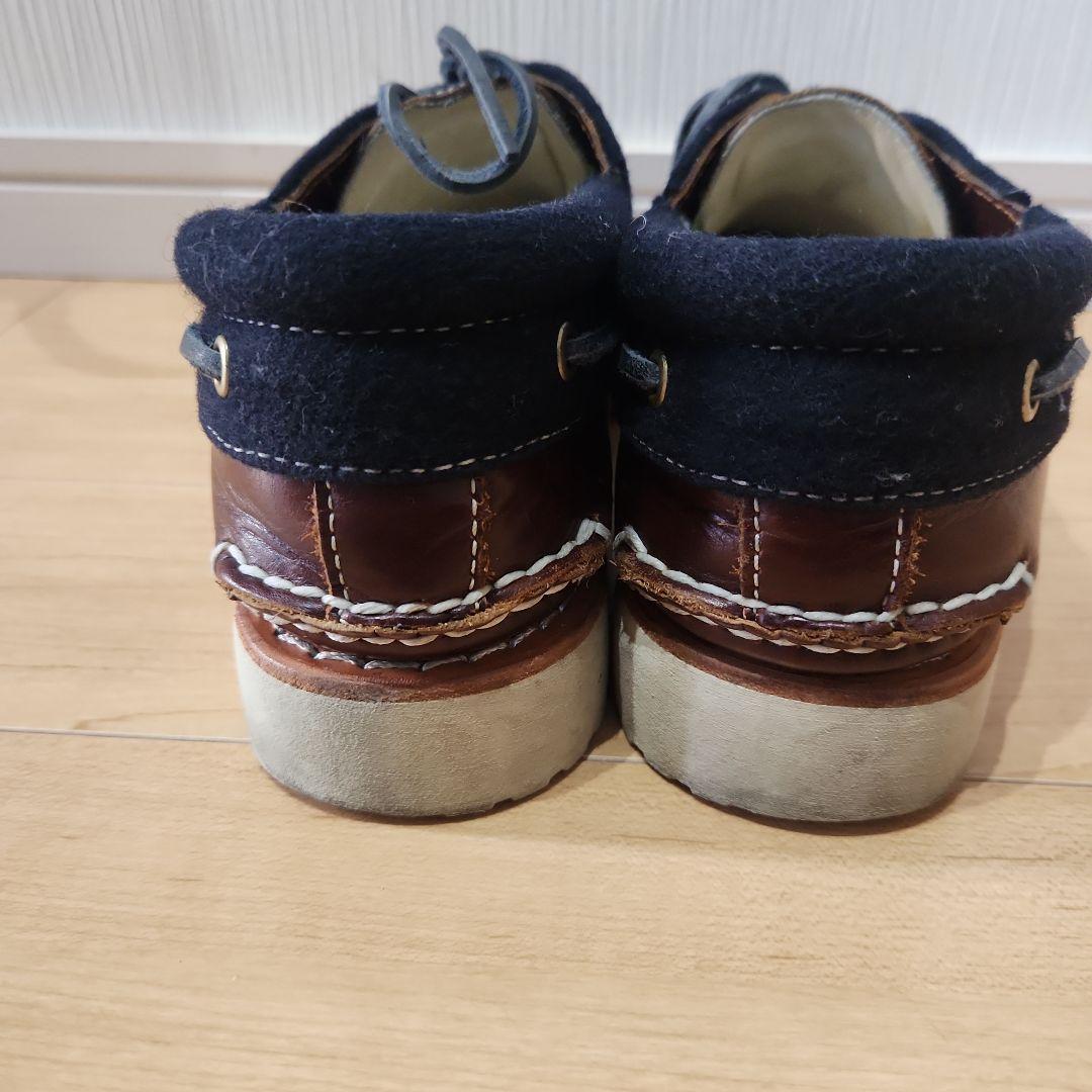 美品　3eye Timberland モカシン(9752B)26.0cm
