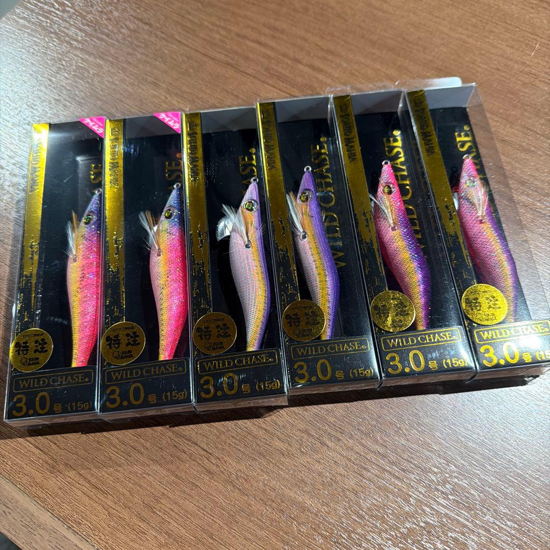 スクイッドマニア　ワイルドチェイス　3.0号　人気カラー スクイッドマニア ワイルドチェイス 3.0号 RGカラー (エギング エギ