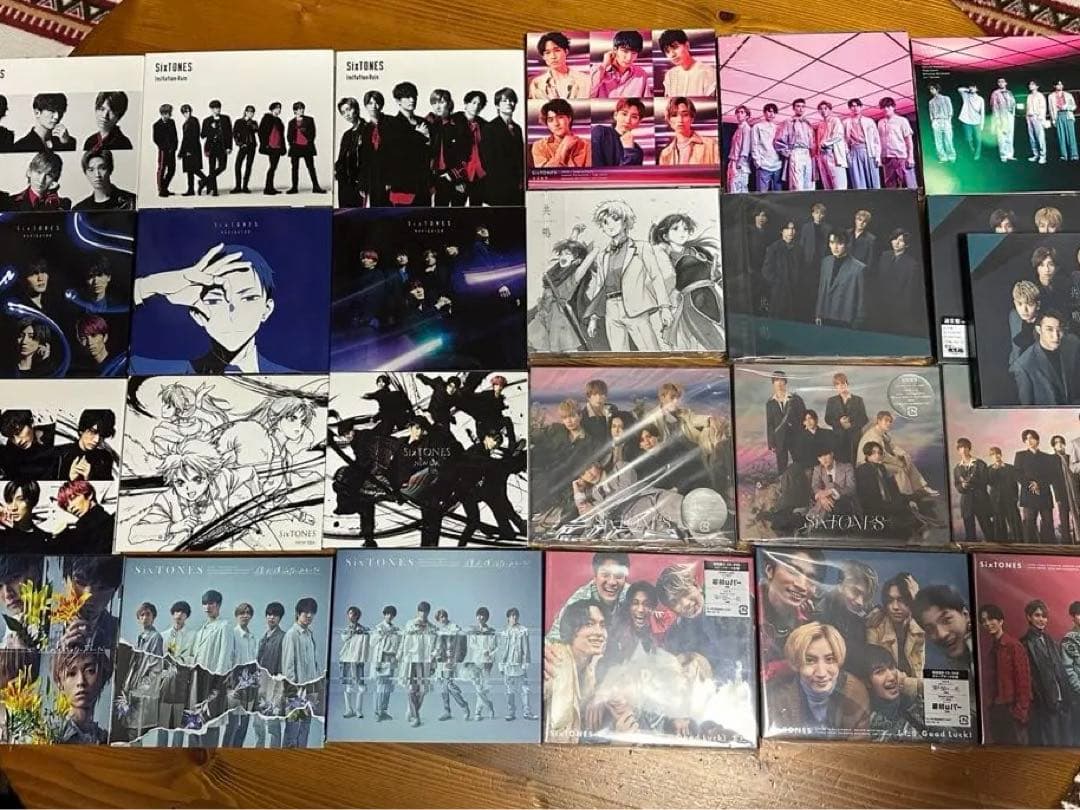 SixTONES 歴代シングル アルバム まとめ出し - メルカリ