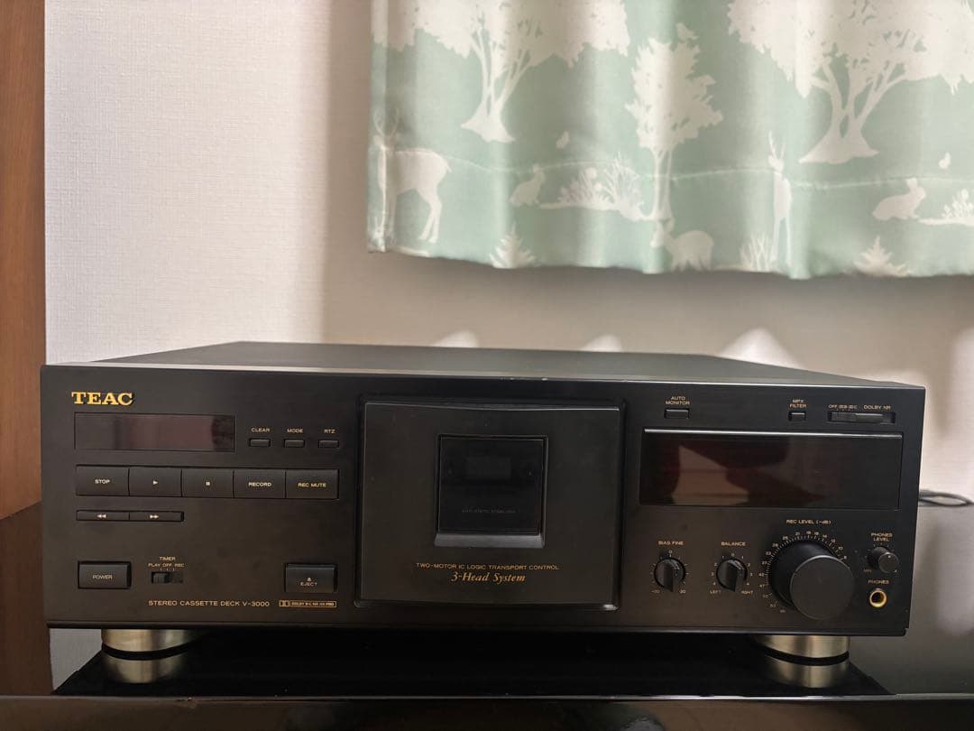 TEAC ステレオカセットデッキ　V-3000 中古 ティアック(TEAC)|※ジャンク※TEAC/V-3000|【ハードオフ公式通販】オフ